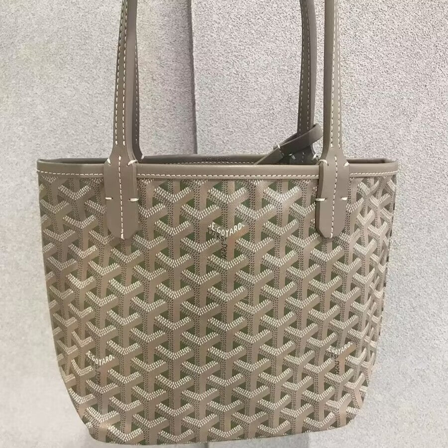 Fiorelle Women’s Reversible Chevron Mini Satchel — Dual-Sided Artisan-Woven Tote with Top Handle & Convertible Strap