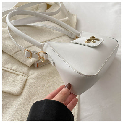 Fiorelle Women's Luna Cinema Baguette - Sculpted Bow Underarm Sling | Petite & Poetic