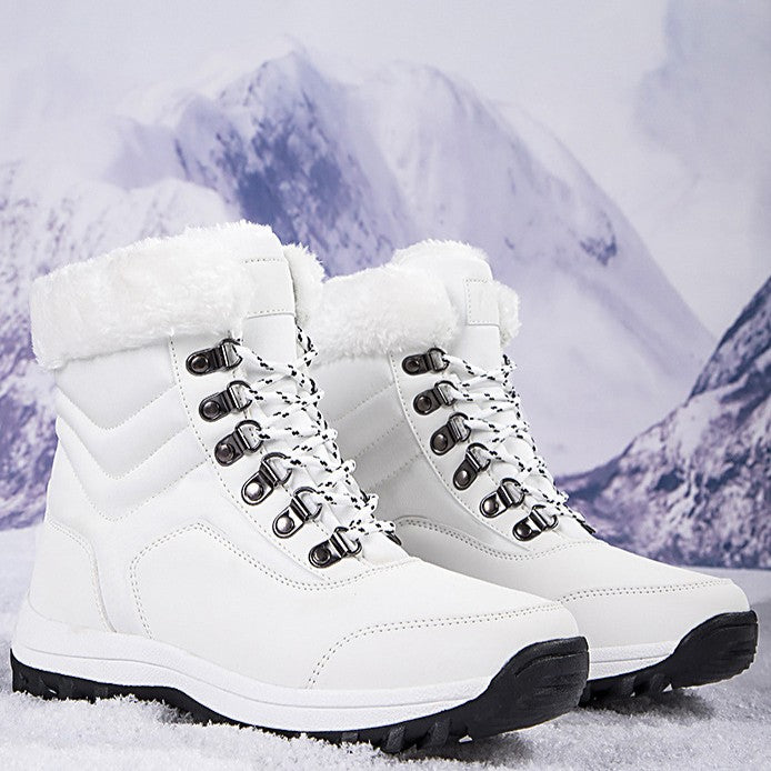 Fiorelle Unisex Snow Boots - Thermal Fleece Lined Winter Shoes with Non-Slip Sole (US 5-11)