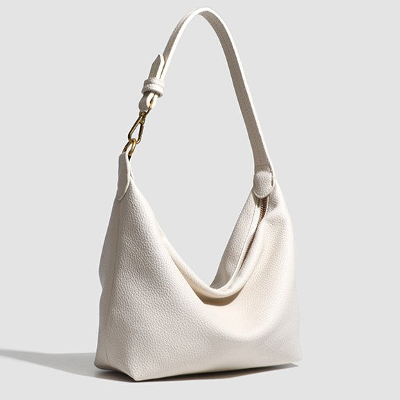 Fiorelle Women's Metro Pebble Hobo - Spacious Pebbled Leather Commuter - Convertible Shoulder Sling