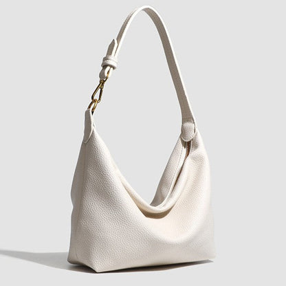 Fiorelle Women's Metro Pebble Hobo - Spacious Pebbled Leather Commuter - Convertible Shoulder Sling