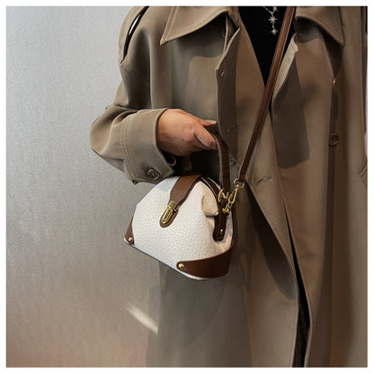 Fiorelle Women's Pebbled Leather Mini Tote Bag - Versatile Crossbody & Shoulder Bag | Minimalist Luxury Design