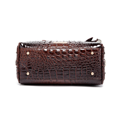 Fiorelle Women's Vintage Crocodile-Embossed Crossbody Bag – Travel-Ready Underarm Handbag