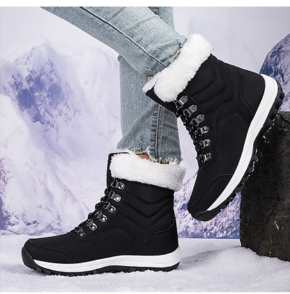 Fiorelle Unisex Snow Boots - Thermal Fleece Lined Winter Shoes with Non-Slip Sole (US 5-11)