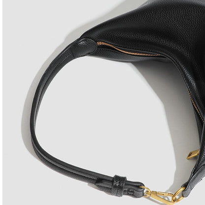 Fiorelle Women's Metro Pebble Hobo - Spacious Pebbled Leather Commuter - Convertible Shoulder Sling