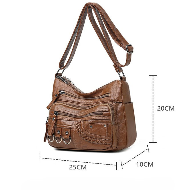 Fiorelle Women's Parental System Tote — Premium Convertible Diaper Bag with Multi-Zip Organization & Elevated Carry