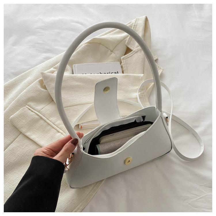Fiorelle Women's Luna Cinema Baguette - Sculpted Bow Underarm Sling | Petite & Poetic