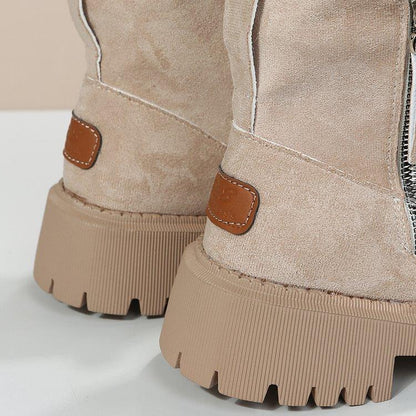 Fiorelle Women's Snowdrop Boots - Plush Lined Side Zip Ankle Boots (US 4-10.5)