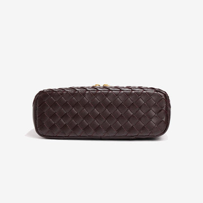 Fiorelle Women's Atelier Cube Carrier Bias-Weave Top Handle Bag with Convertible Strap