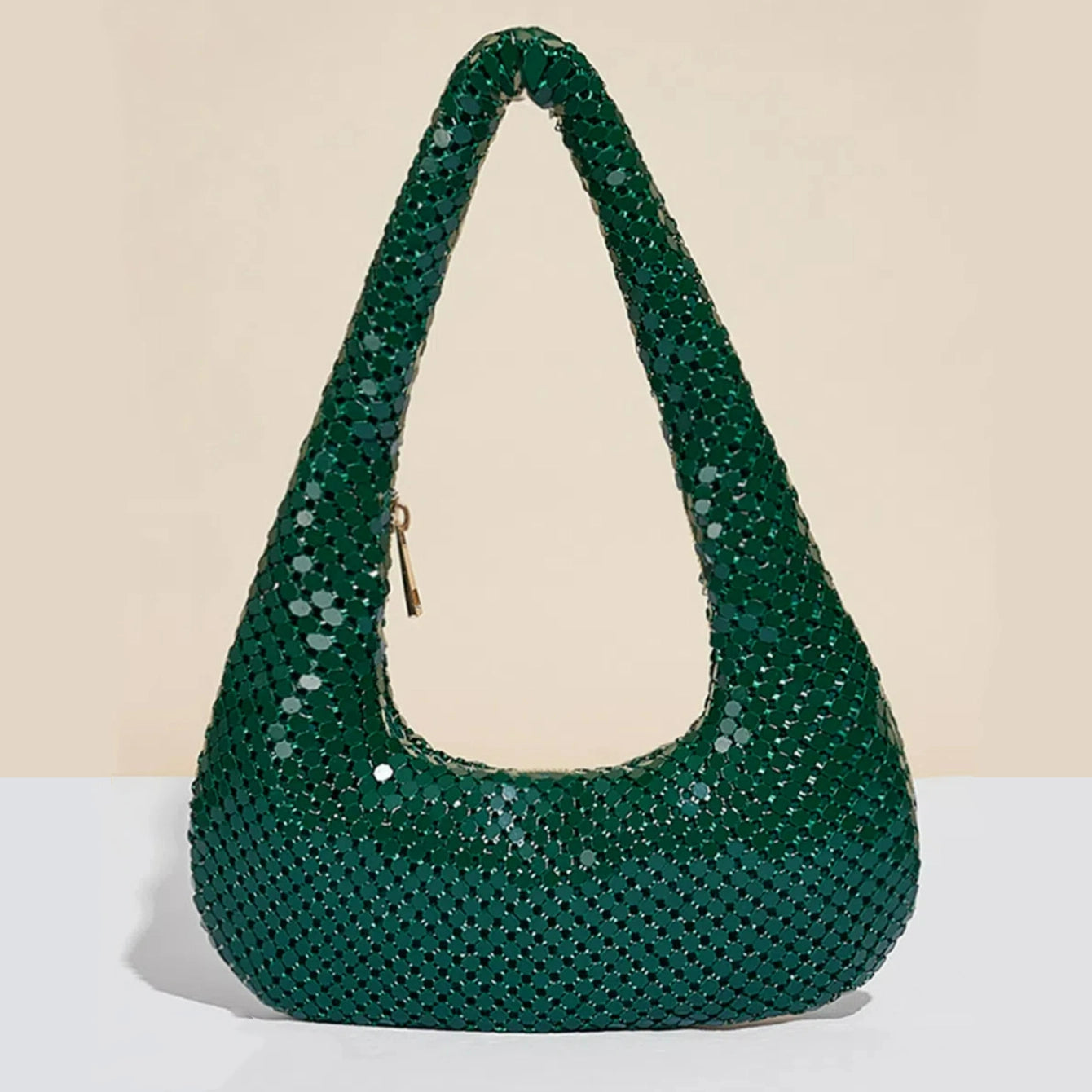 Fiorelle Women's Éclat Minaudière  - Gilded Crystal-Embellished Clutch with Convertible Chain