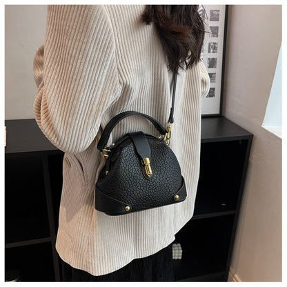 Fiorelle Women's Pebbled Leather Mini Tote Bag - Versatile Crossbody & Shoulder Bag | Minimalist Luxury Design