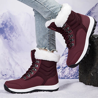 Fiorelle Unisex Snow Boots - Thermal Fleece Lined Winter Shoes with Non-Slip Sole (US 5-11)