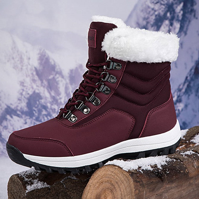 Fiorelle Unisex Snow Boots - Thermal Fleece Lined Winter Shoes with Non-Slip Sole (US 5-11)