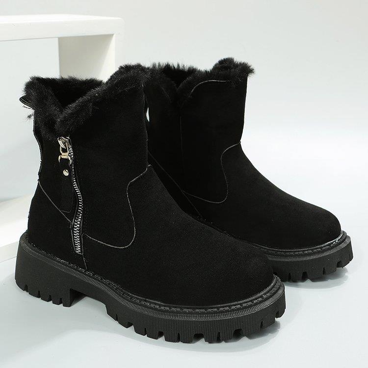 Fiorelle Women's Snowdrop Boots - Plush Lined Side Zip Ankle Boots (US 4-10.5)