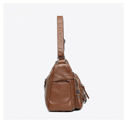 Fiorelle Women's Parental System Tote — Premium Convertible Diaper Bag with Multi-Zip Organization & Elevated Carry