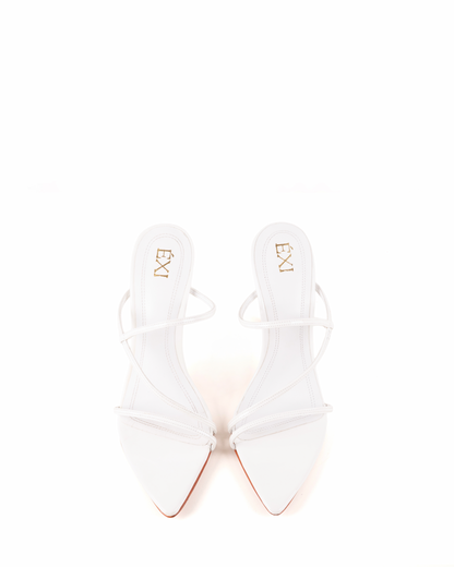 IRIS MULE WHITE - PRE-ORDER