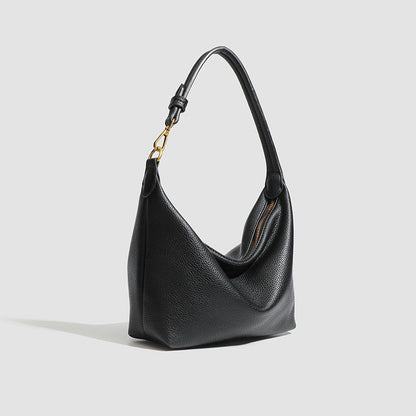 Fiorelle Women's Metro Pebble Hobo - Spacious Pebbled Leather Commuter - Convertible Shoulder Sling