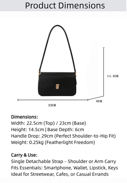 Fiorelle Women’s French Asymmetric Clutch – Textured Underarm Shoulder Bag with Buckle