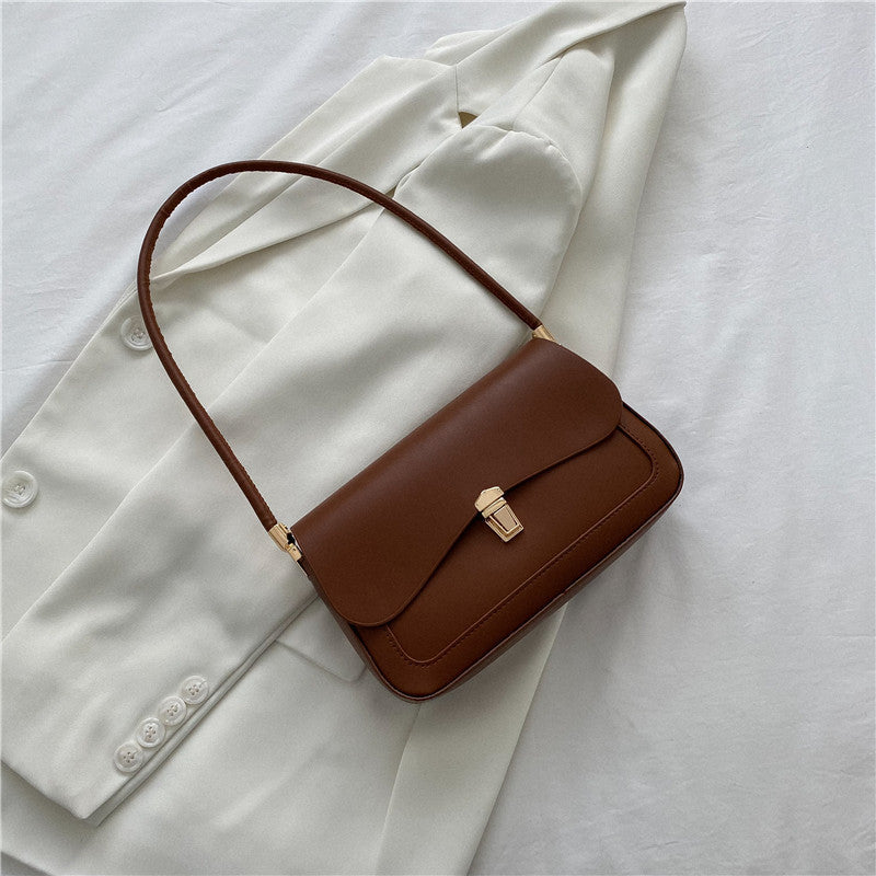 Fiorelle Women’s French Asymmetric Clutch – Textured Underarm Shoulder Bag with Buckle