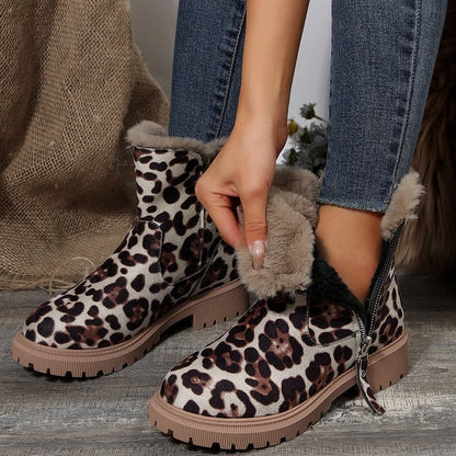 Fiorelle Women's Snowdrop Boots - Plush Lined Side Zip Ankle Boots (US 4-10.5)