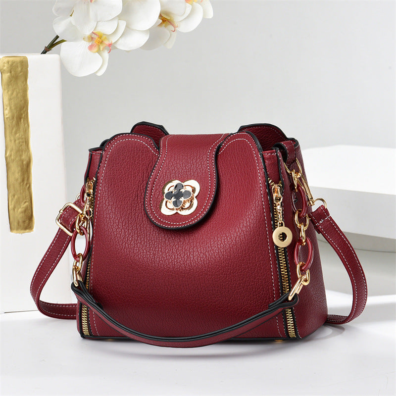 Fiorelle Women's Minimalist Convertible Purse - Sleek Shoulder & Crossbody Bag with Top Handle, Quiet Luxury Small Handbag for Everyday Chic