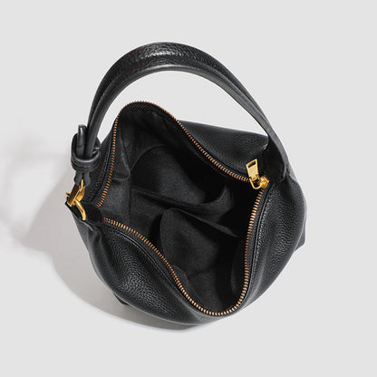 Fiorelle Women's Metro Pebble Hobo - Spacious Pebbled Leather Commuter - Convertible Shoulder Sling
