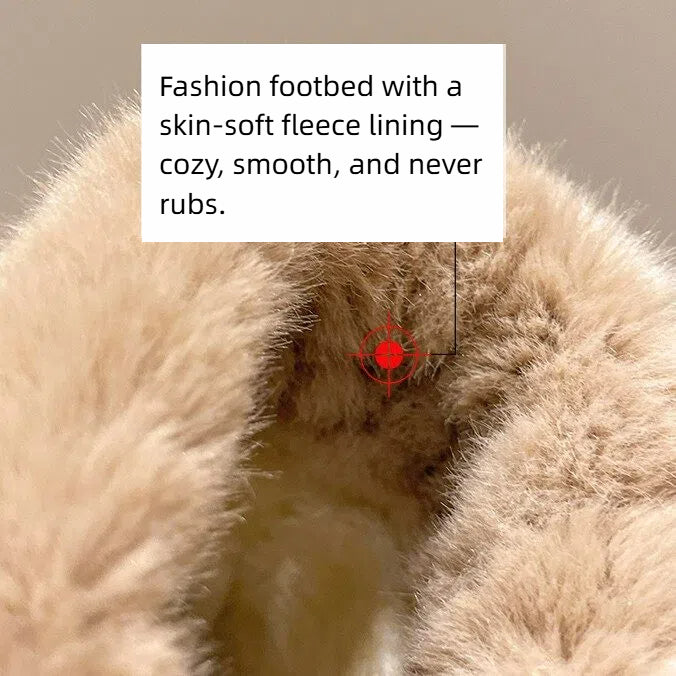 Fiorelle Women's SnugLift Mid Boots - Thermal Platform Snow Boots with Faux Fur (US 5-11)