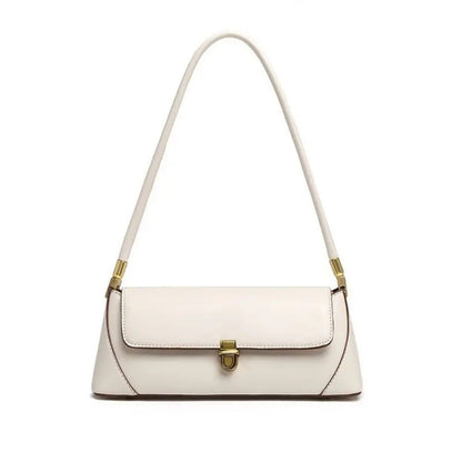 Fiorelle Women's Parisian Baguette Satchel – Vintage Underarm Bag with Convertible Strap & Timeless Textured Leather