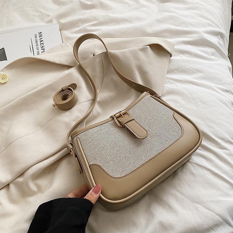 Fiorelle Women's Wander Canvas Crossbody - Artisan-Textured Convertible Shoulder Bag for Effortless Days