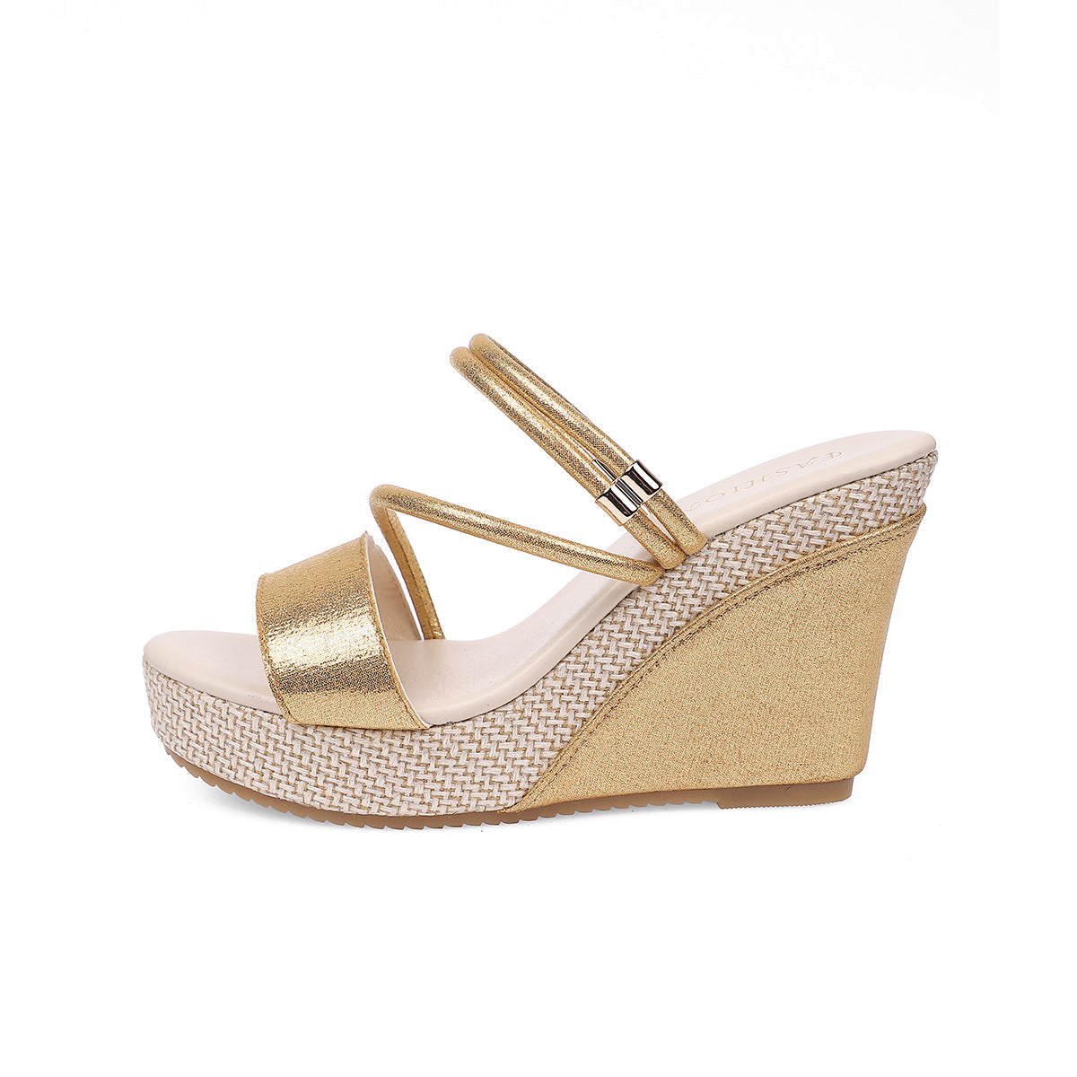 Fiorelle Women’s VelvetAir Ankle-Strap Platform Wedge Sandals – Breathable Suede Elegant Shoes (US 5–10.5)