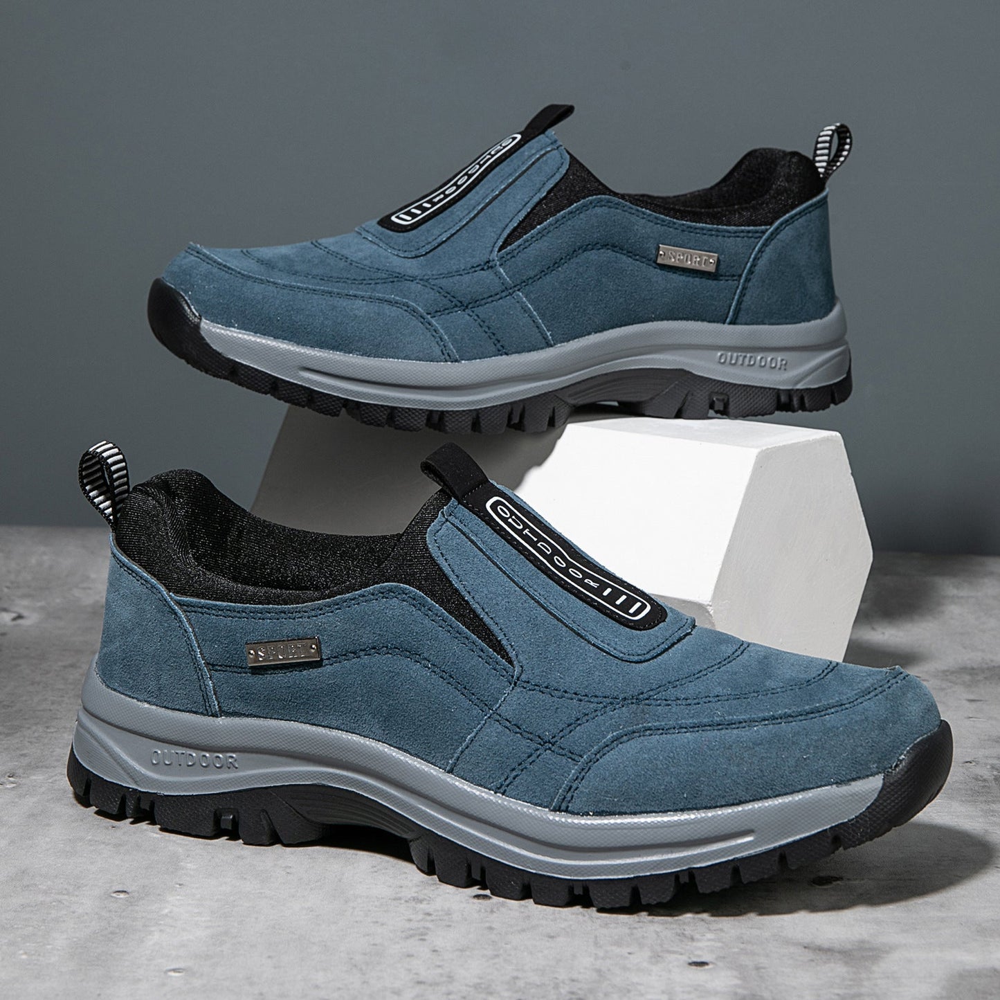 Fiorelle Trek Men’s Lightweight Hiking Shoes – Quick-Dry Breathable Outdoor Trail Sneakers (US5–14)