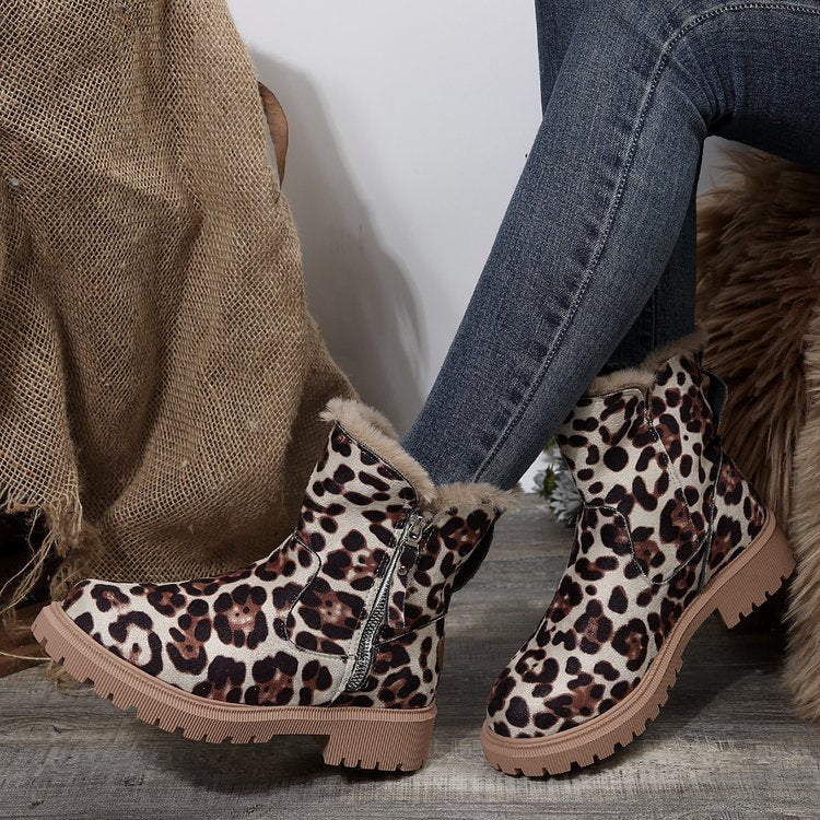 Fiorelle Women's Snowdrop Boots - Plush Lined Side Zip Ankle Boots (US 4-10.5)