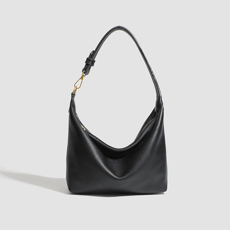 Fiorelle Women's Metro Pebble Hobo - Spacious Pebbled Leather Commuter - Convertible Shoulder Sling