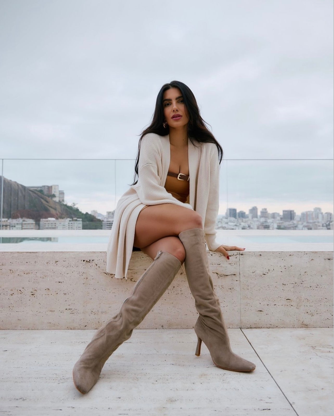 BEA HIGH BOOT TAUPE