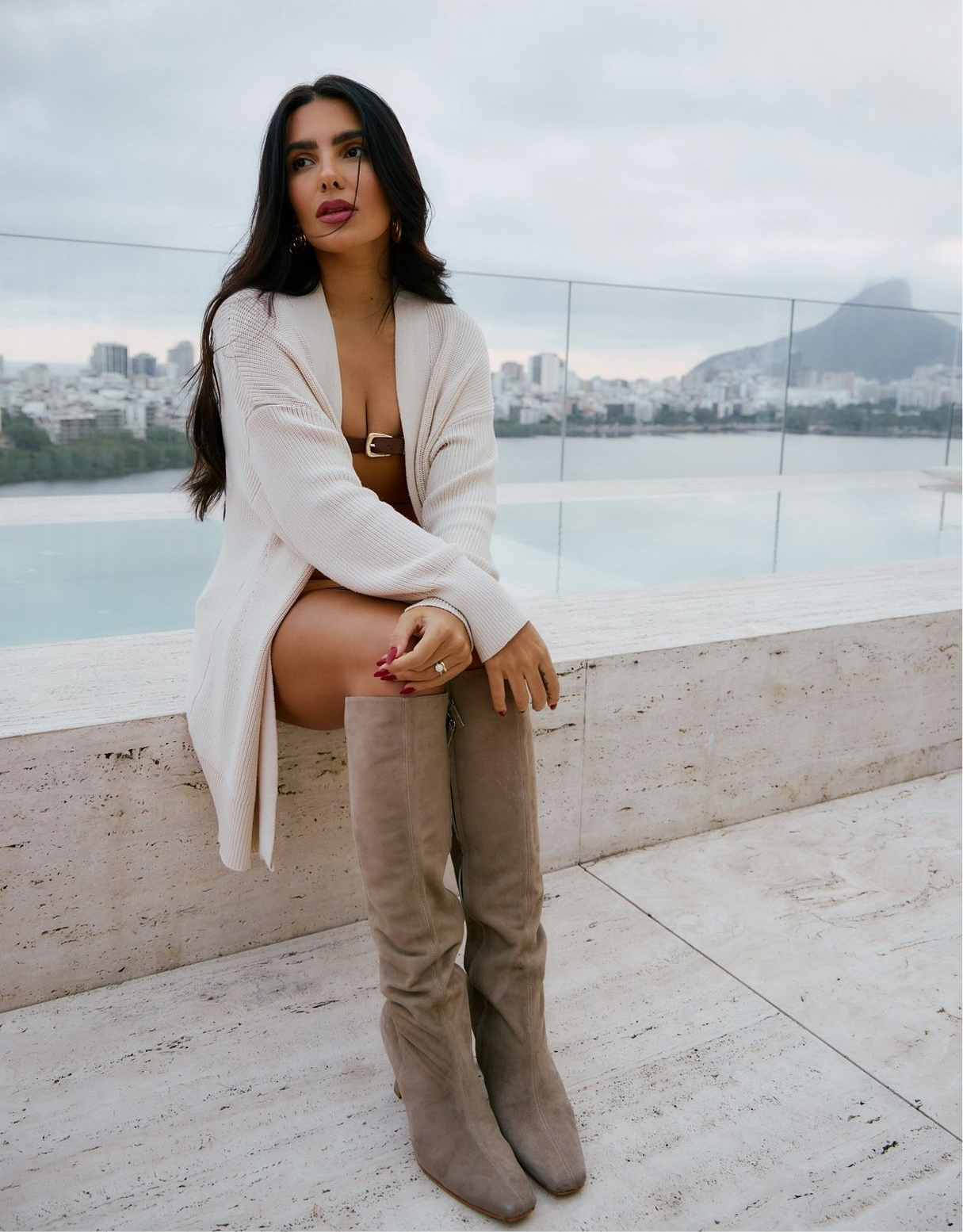 BEA HIGH BOOT TAUPE