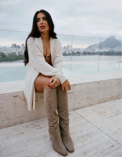 BEA HIGH BOOT TAUPE