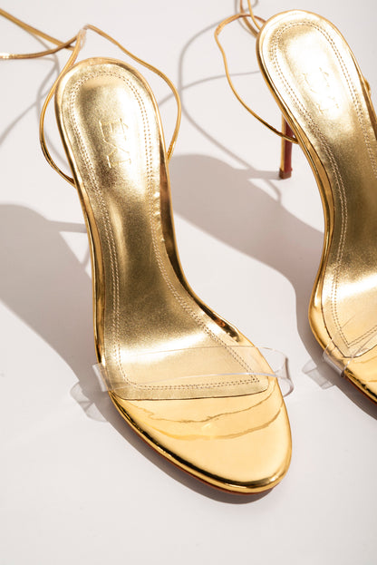 MAEVE LACEUP GOLD
