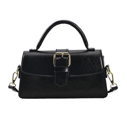 Fiorelle Women's Cantle Mini Satchel - Equestrian-Architectural Bag with Convertible Carry