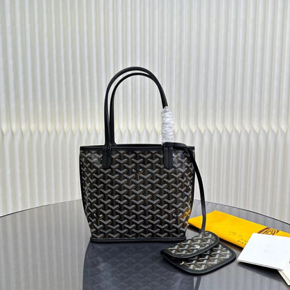 Fiorelle Women’s Reversible Chevron Mini Satchel — Dual-Sided Artisan-Woven Tote with Top Handle & Convertible Strap