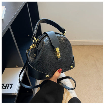 Fiorelle Women's Pebbled Leather Mini Tote Bag - Versatile Crossbody & Shoulder Bag | Minimalist Luxury Design