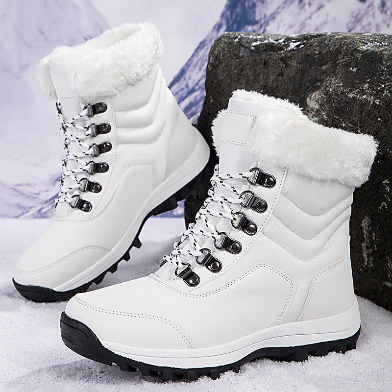 Fiorelle Unisex Snow Boots - Thermal Fleece Lined Winter Shoes with Non-Slip Sole (US 5-11)