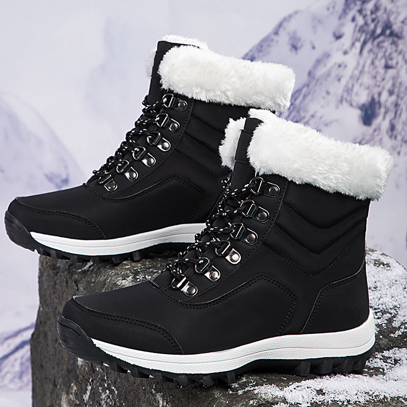 Fiorelle Unisex Snow Boots - Thermal Fleece Lined Winter Shoes with Non-Slip Sole (US 5-11)