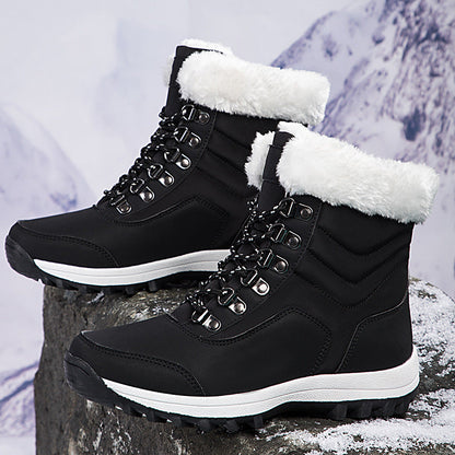 Fiorelle Unisex Snow Boots - Thermal Fleece Lined Winter Shoes with Non-Slip Sole (US 5-11)