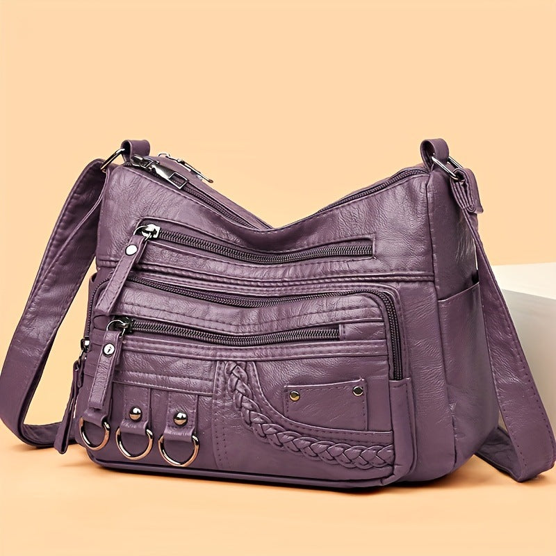 Fiorelle Women's Parental System Tote — Premium Convertible Diaper Bag with Multi-Zip Organization & Elevated Carry