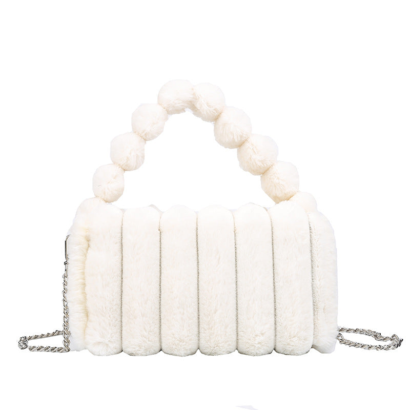 Fiorelle Women‘s Plush Tote & Crossbody Bag – Cloud-Like Soft Minimalist Purse for Everyday Chic