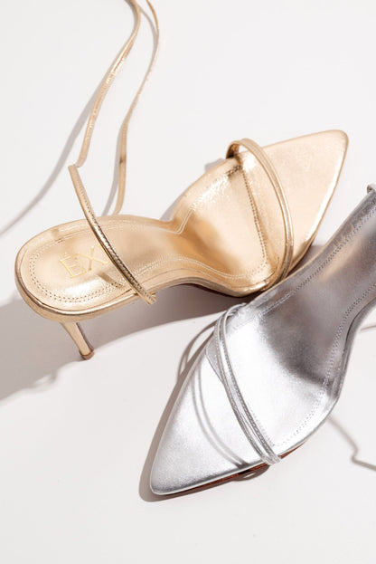 IVY LACEUP GOLD