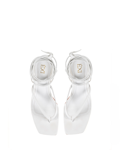 DIANA LACEUP WHITE