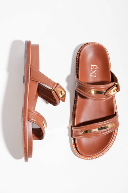 HERA FLAT CARAMEL