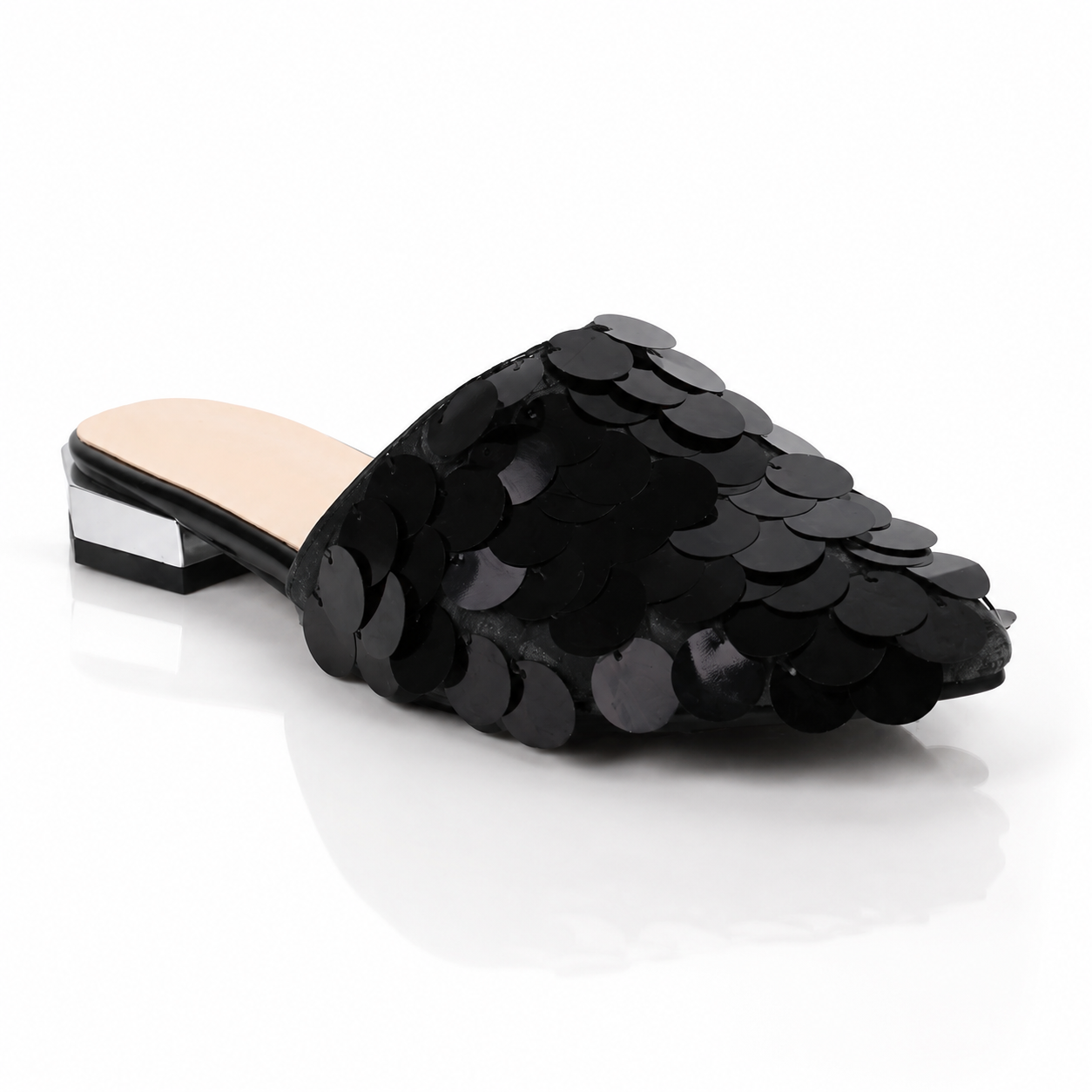 Celeste Sequin Mules