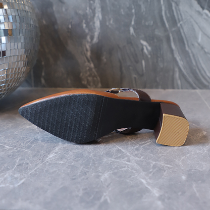 Marais Buckle Heels
